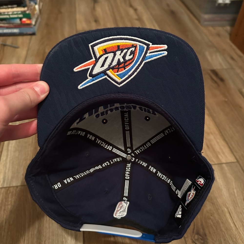 Adidas Oklahoma City Thunder Navy Cap - Picture 2 of 3